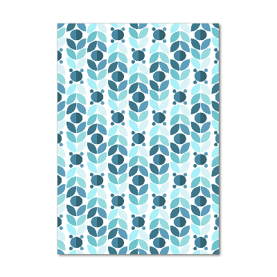 Bild aus glas vertikales Geometrischer Hintergrund