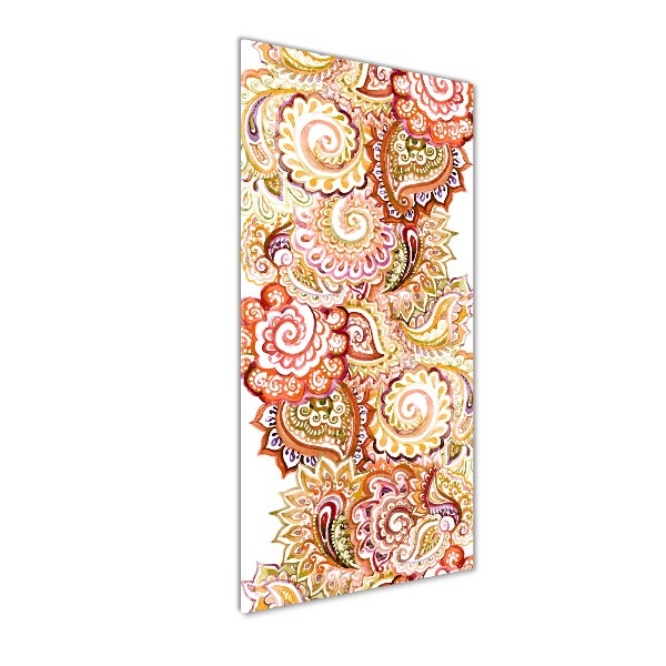 Foto auf glas vertikales Ornamente