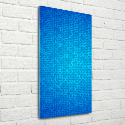 Glasbild vertikales Abstrakter Hintergrund