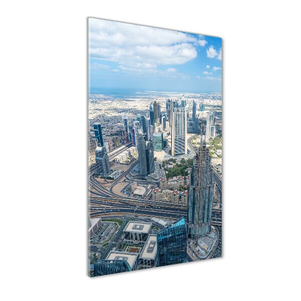 Foto auf glas vertikales Wolkenkratzer