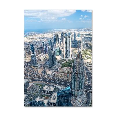 Foto auf glas vertikales Wolkenkratzer