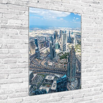 Foto auf glas vertikales Wolkenkratzer