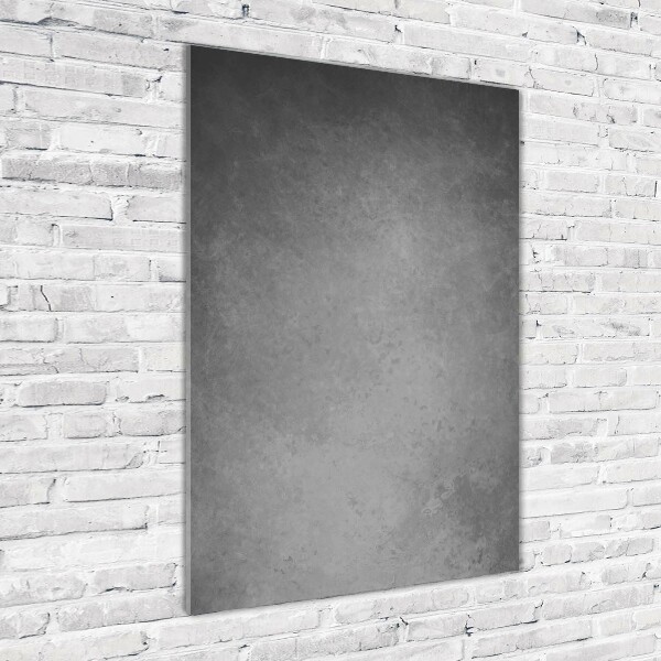 Glasbild vertikales Betonhintergrund