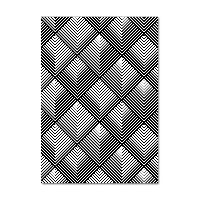 Foto auf glas vertikales Geometrischer Hintergrund