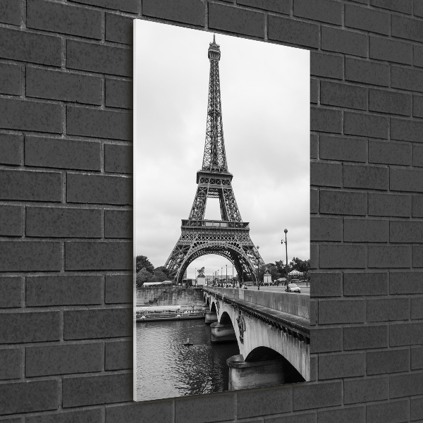 Foto auf glas vertikales Eiffelturm Paris