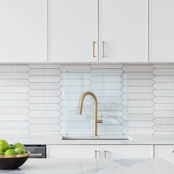 Glas für Küchenrückwand transparent 