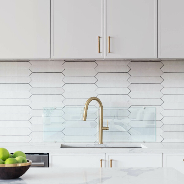 Glas für Küchenrückwand transparent 