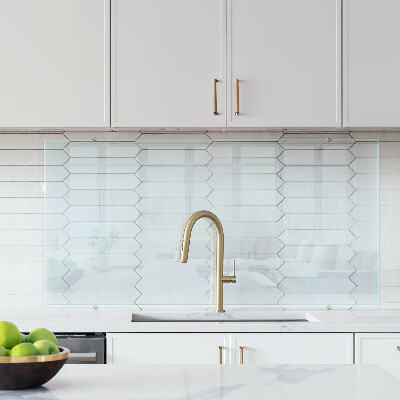 Glas für Küchenrückwand transparent 