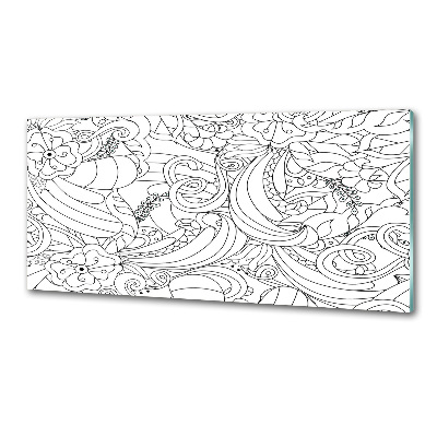 Platte für Küchenrückwand Ornamente