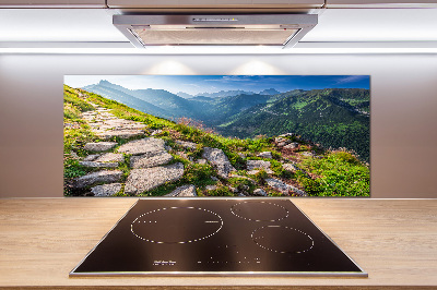 Küchen wandpaneel Sonnenaufgang in den Tatra-Bergen