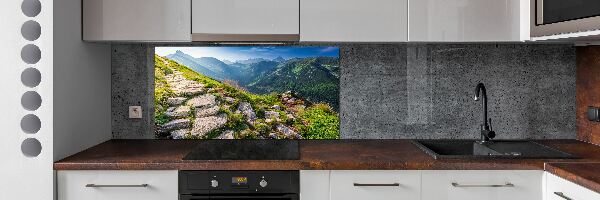 Küchen wandpaneel Sonnenaufgang in den Tatra-Bergen