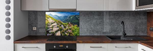 Küchen wandpaneel Sonnenaufgang in den Tatra-Bergen