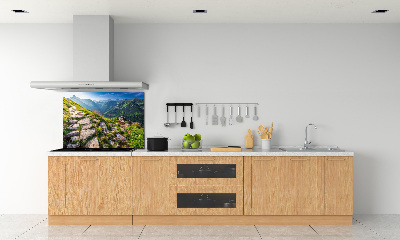 Küchen wandpaneel Sonnenaufgang in den Tatra-Bergen