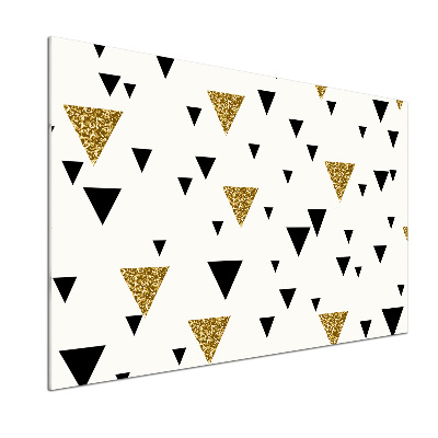 Platte für Küchenrückwand Dreieckshintergrund