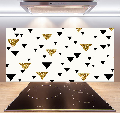 Platte für Küchenrückwand Dreieckshintergrund