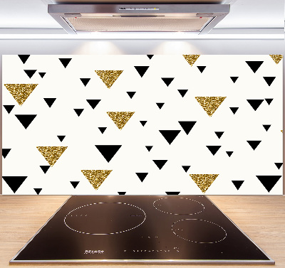 Platte für Küchenrückwand Dreieckshintergrund