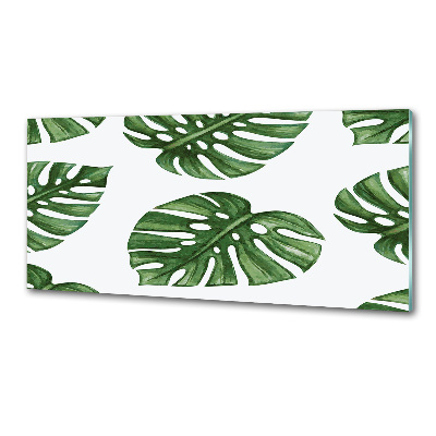 Platte für Küchenrückwand Monstera