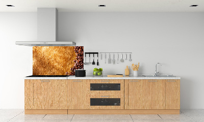 Glasrückwand für die küche Kaffeebohnen