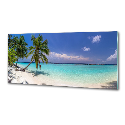 Platte für Küchenrückwand Panorama des Strandes