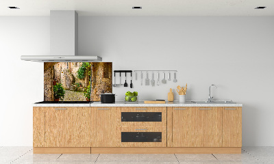 Küchen wandpaneel Eine charmante Straße