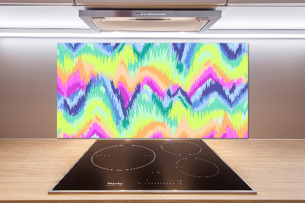 Platte für Küchenrückwand Regenbogenhintergrund