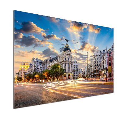 Platte für Küchenrückwand Madrid, Spanien