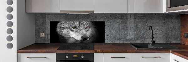Platte für Küchenrückwand Wolf