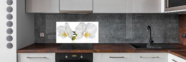 Platte für Küchenrückwand Orchidee