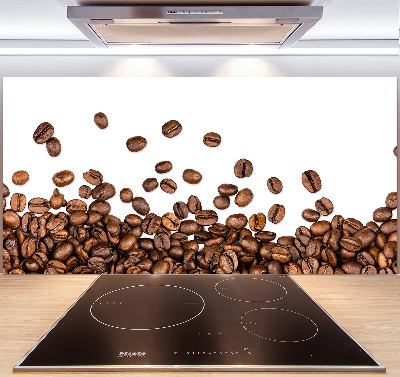 Glasrückwand für die küche Kaffeebohnen