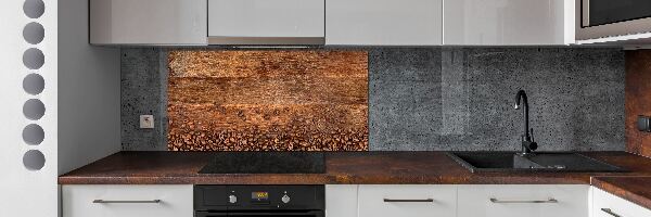 Platte für Küchenrückwand Kaffeebohnen