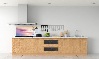 Platte für Küchenrückwand Santorini, Griechenland