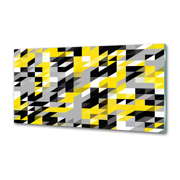 Platte für Küchenrückwand Geometrischer Hintergrund