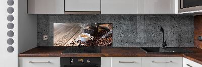 Platte für Küchenrückwand Morgenkaffee