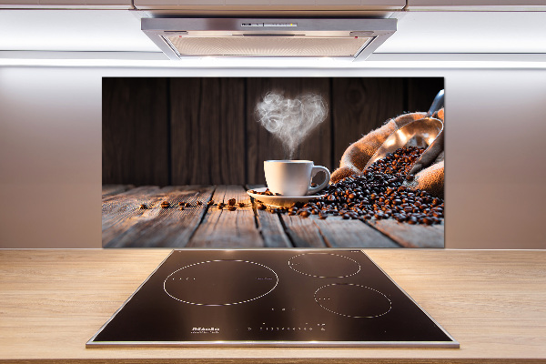 Küchen wandpaneel Eine Tasse Kaffee