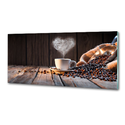 Küchen wandpaneel Eine Tasse Kaffee