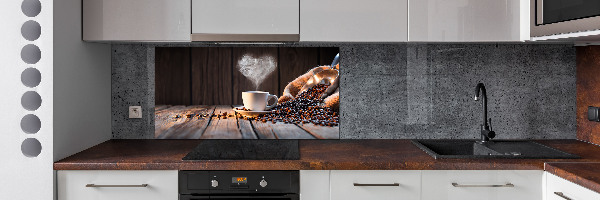 Küchen wandpaneel Eine Tasse Kaffee