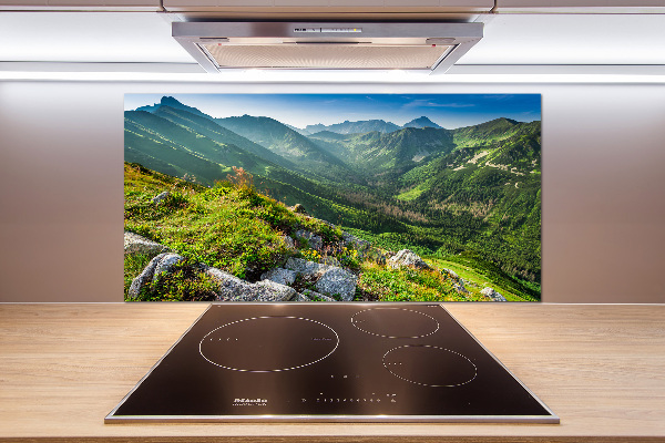 Platte für Küchenrückwand Morgendämmerung in den Tatra-Bergen