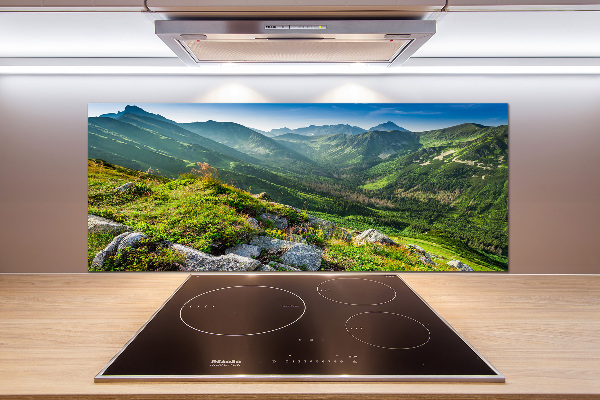 Platte für Küchenrückwand Morgendämmerung in den Tatra-Bergen