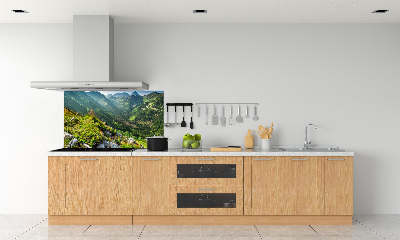 Platte für Küchenrückwand Morgendämmerung in den Tatra-Bergen