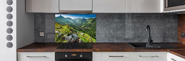 Platte für Küchenrückwand Morgendämmerung in den Tatra-Bergen