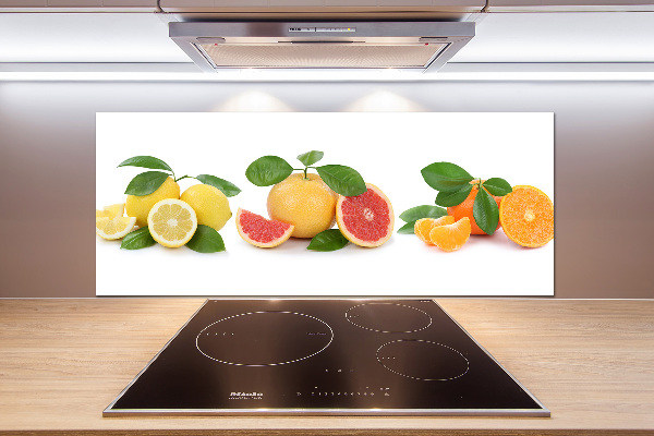 Platte für Küchenrückwand Zitrusfrüchte