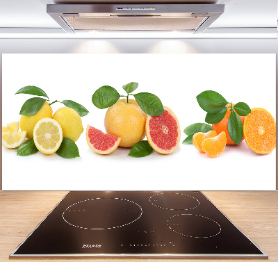 Platte für Küchenrückwand Zitrusfrüchte