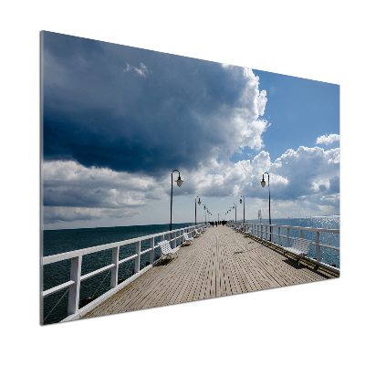 Platte für Küchenrückwand Pier in Orłowo