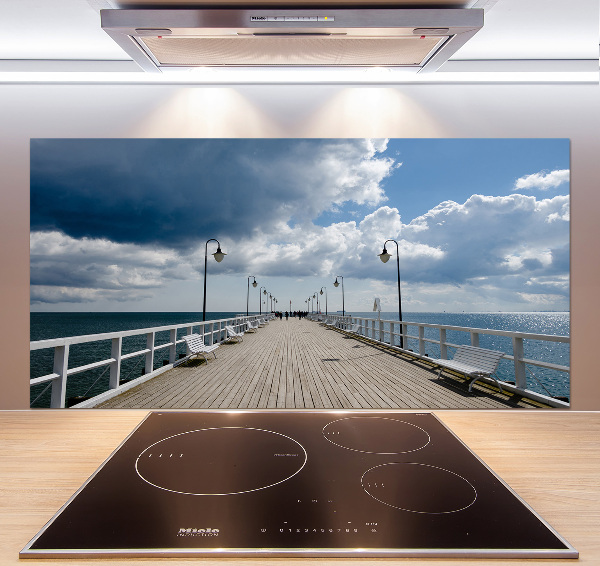 Platte für Küchenrückwand Pier in Orłowo