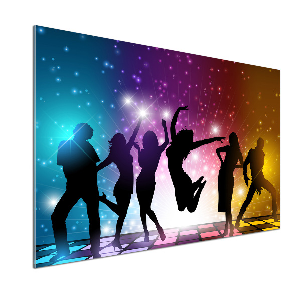 Platte für Küchenrückwand Disko