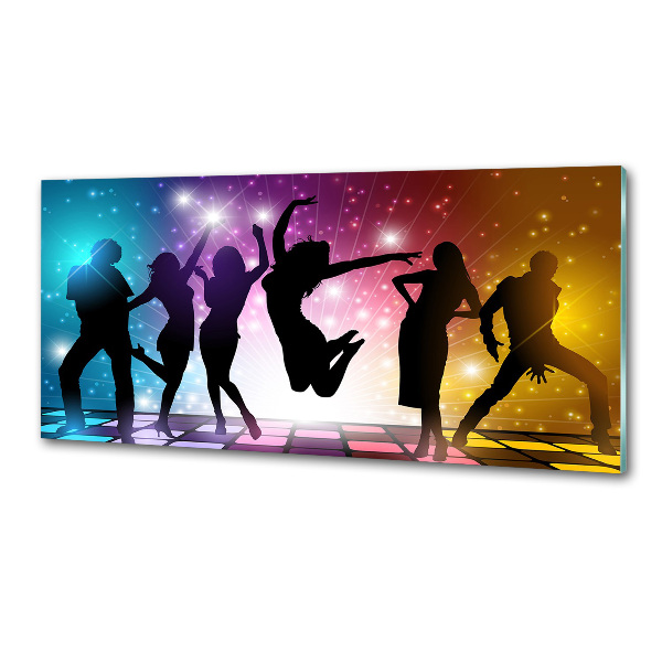 Platte für Küchenrückwand Disko