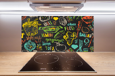 Küchen wandpaneel Thailändisches Essen