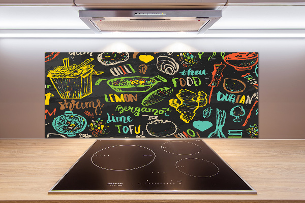 Küchen wandpaneel Thailändisches Essen