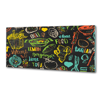 Küchen wandpaneel Thailändisches Essen