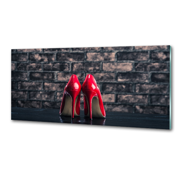 Küchen wandpaneel Rote High Heels